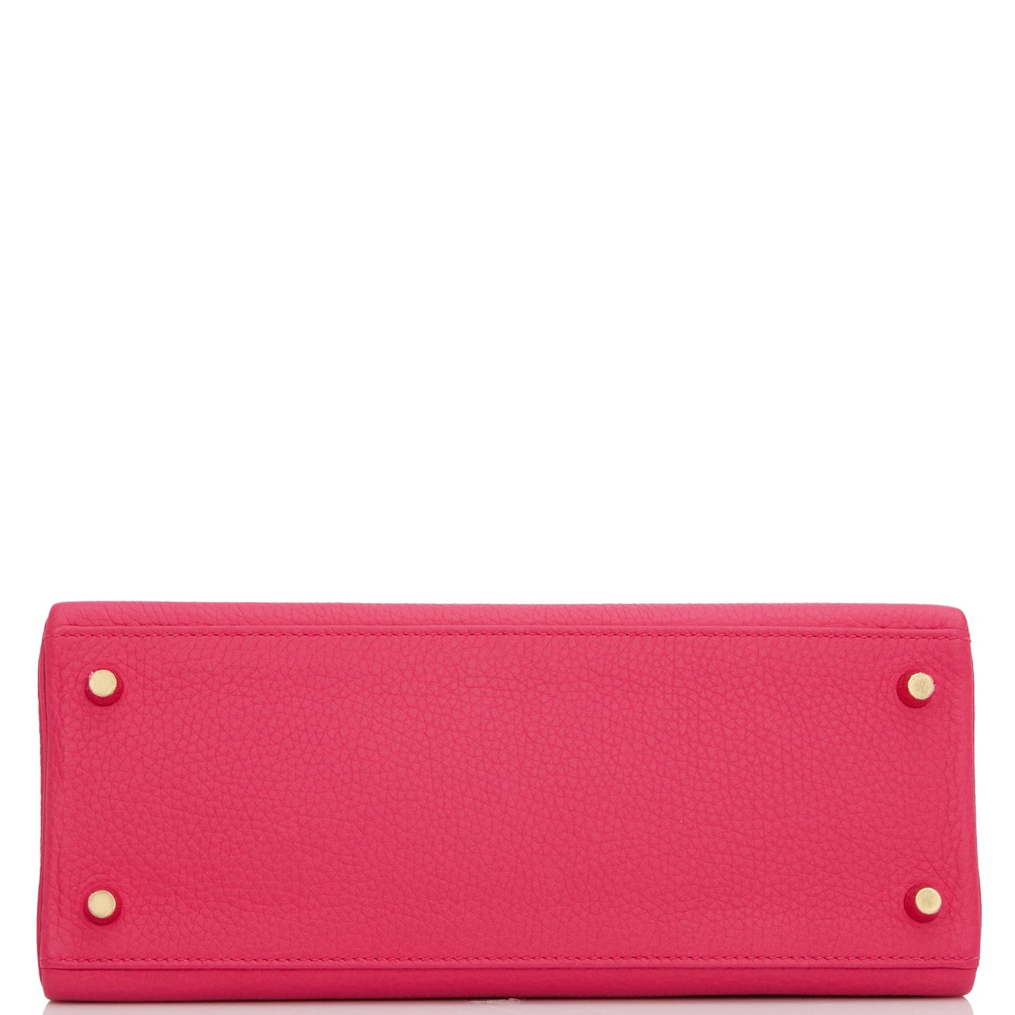 Hermes Kelly 28 Retourne Rose Extreme Clemence Gold Hardware