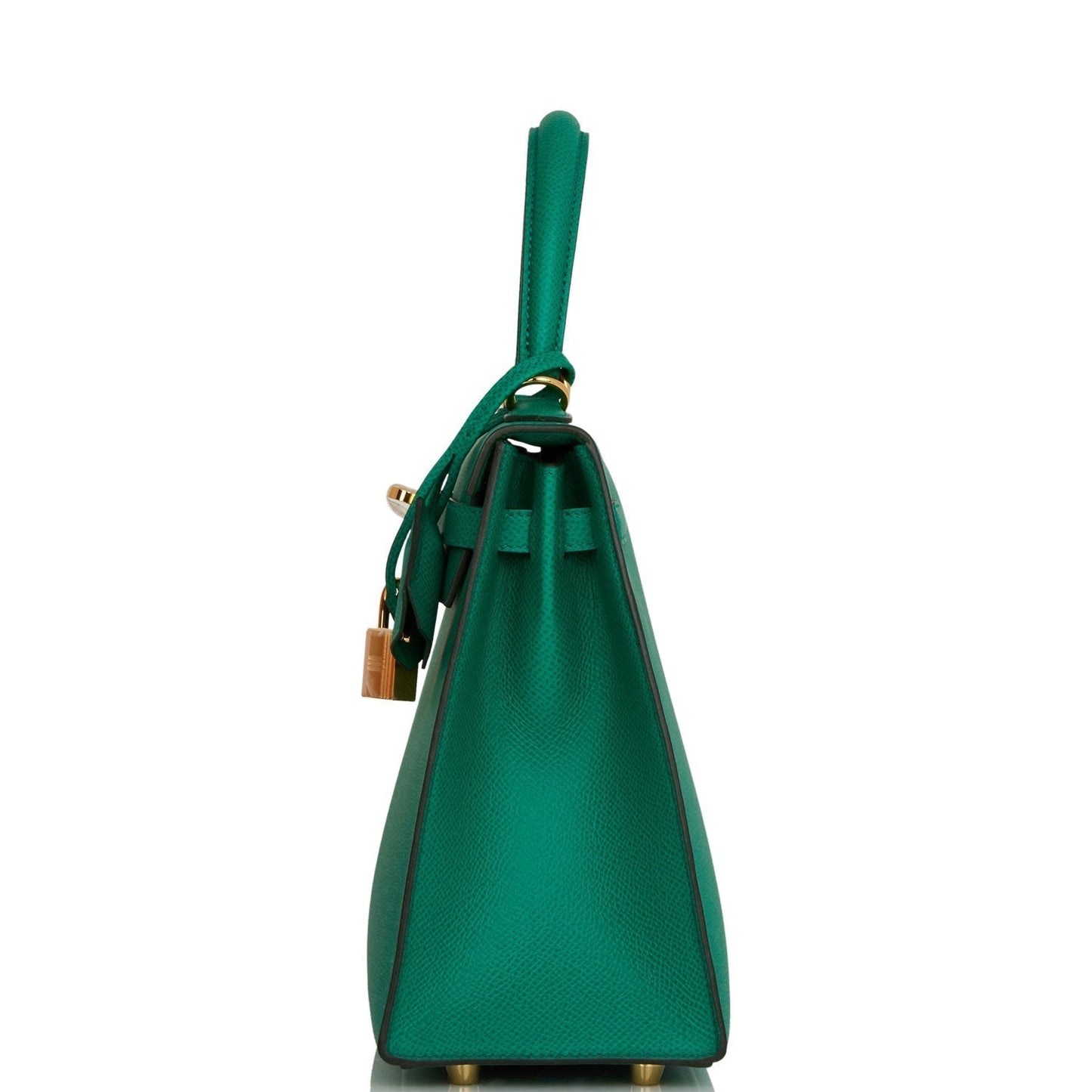 Hermes Kelly 25 Sellier Vert Jade Epsom Gold Hardware
