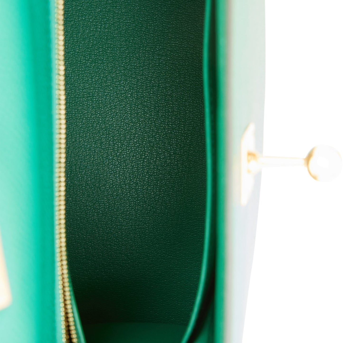 Hermes Kelly 25 Sellier Vert Jade Epsom Gold Hardware