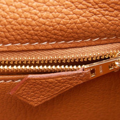 Hermes Kelly 32 Retourne Gold Togo Gold Hardware