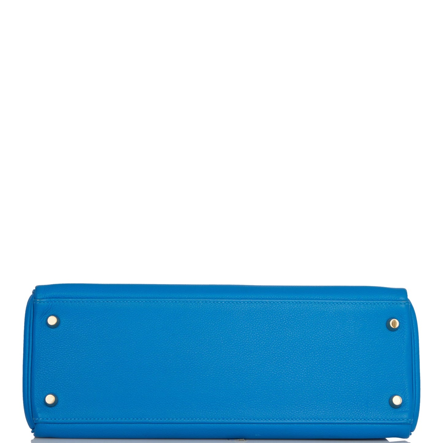 Hermes Kelly 32 Retourne Bleu Hydra Evercolor Gold Hardware