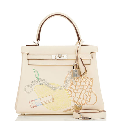 Hermes Kelly 25 Retourne In & Out Nata Swift Palladium Hardware
