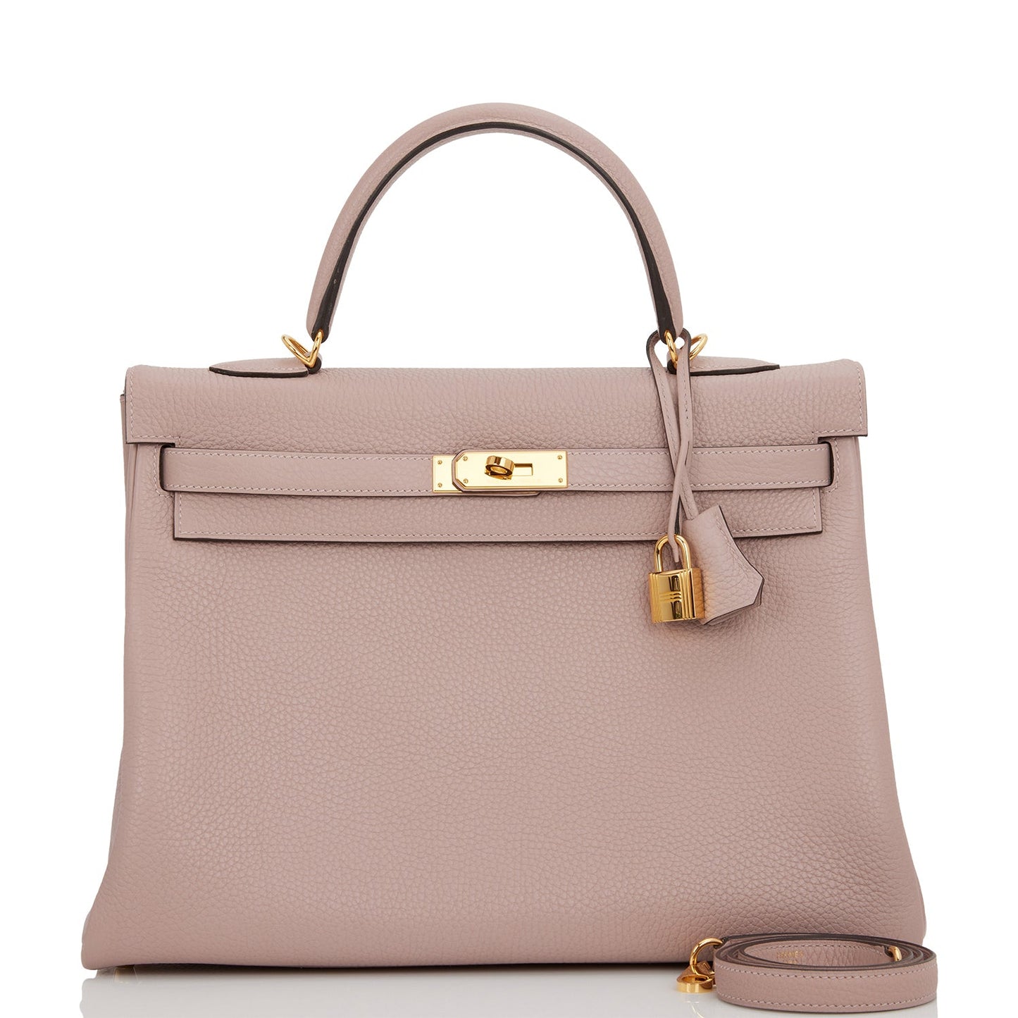 Hermes Kelly 32 Retourne Glycine Clemence Gold Hardware