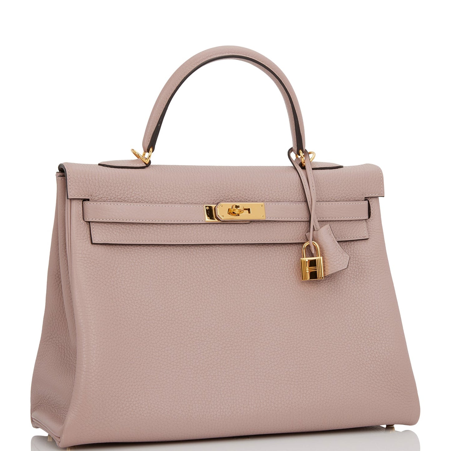 Hermes Kelly 32 Retourne Glycine Clemence Gold Hardware