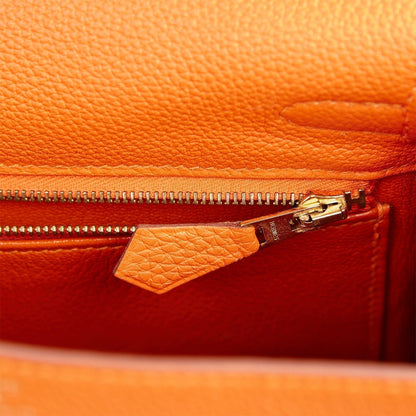 Hermes Kelly 25 Retourne Feu Togo Gold Hardware