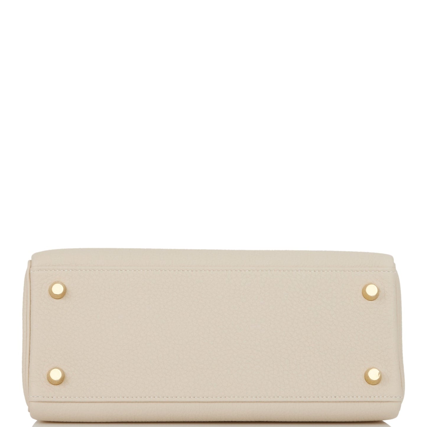 Hermes Kelly 25 Retourne Craie Togo Gold Hardware