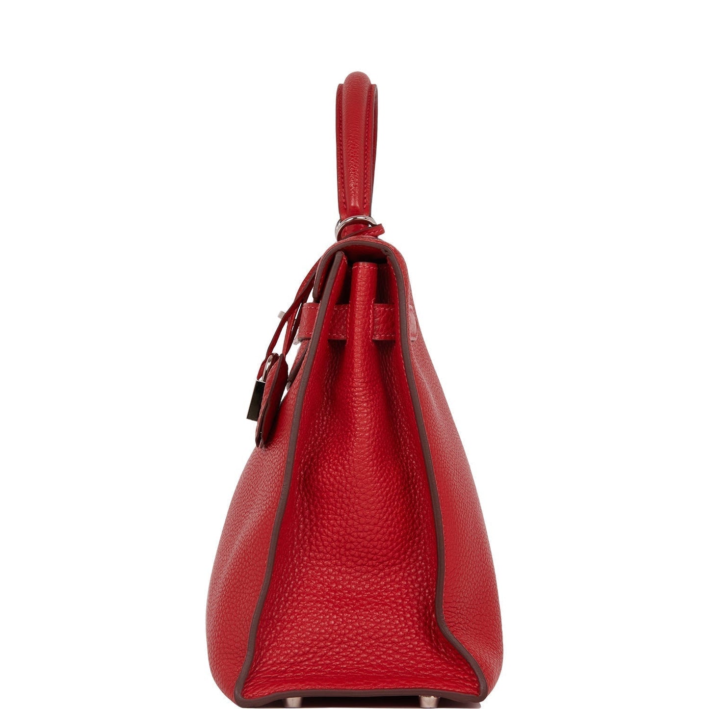 Hermes Kelly 32 Mou Vermillion Togo Palladium Hardware