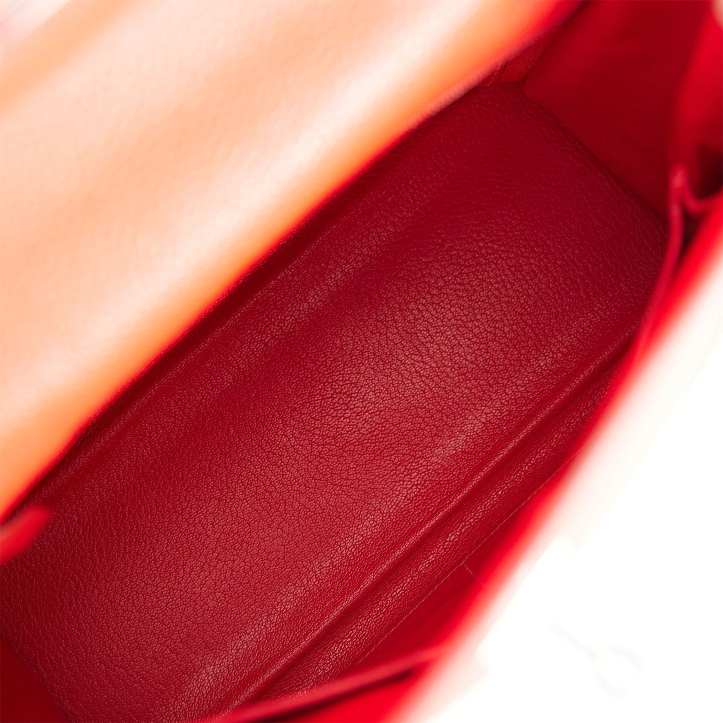 Hermes Kelly 32 Mou Vermillion Togo Palladium Hardware