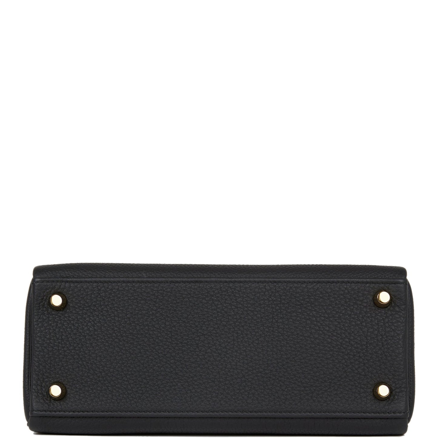 Hermes Kelly 25 Retourne Black Togo Gold Hardware