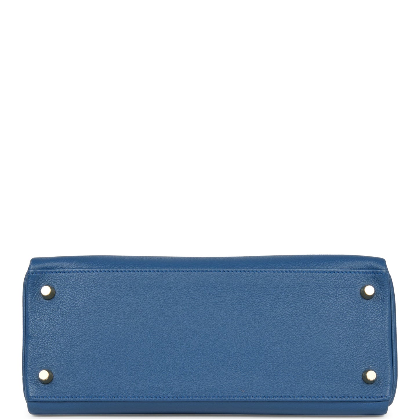 Hermes Kelly 28 Retourne Bleu Agate Evercolor Gold Hardware