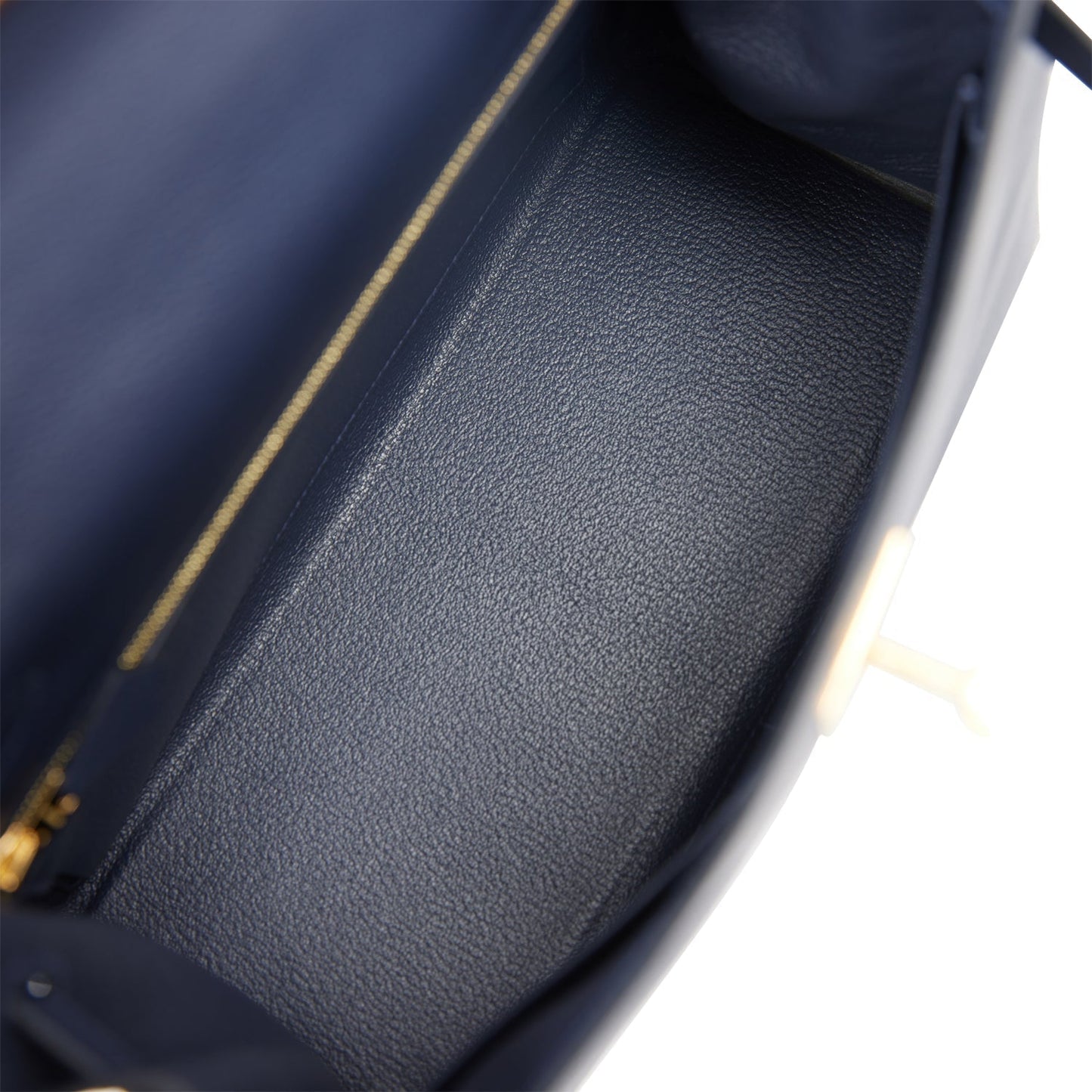 Hermes Kelly 28 Retourne Bleu Nuit Evercolor Gold Hardware