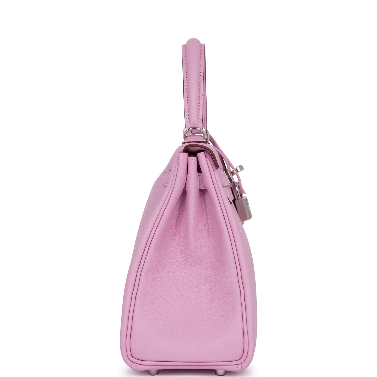 Hermes Kelly 25 Retourne Mauve Sylvestre Swift Palladium Hardware