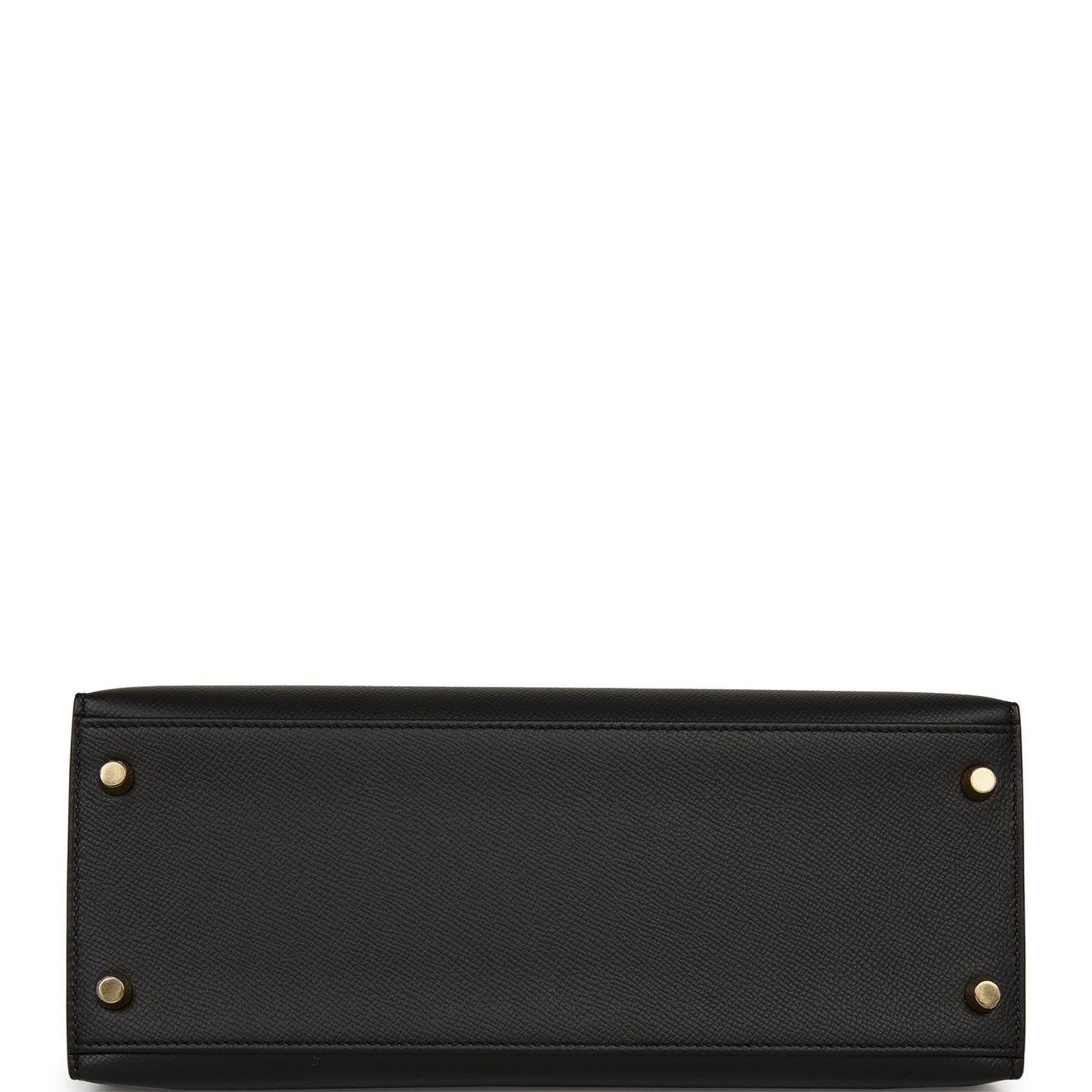 Hermes Kelly 28 Sellier Black Epsom Gold Hardware