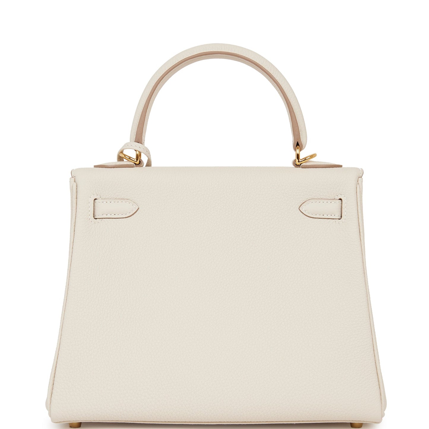 Hermes Kelly 25 Retourne Craie Togo Gold Hardware