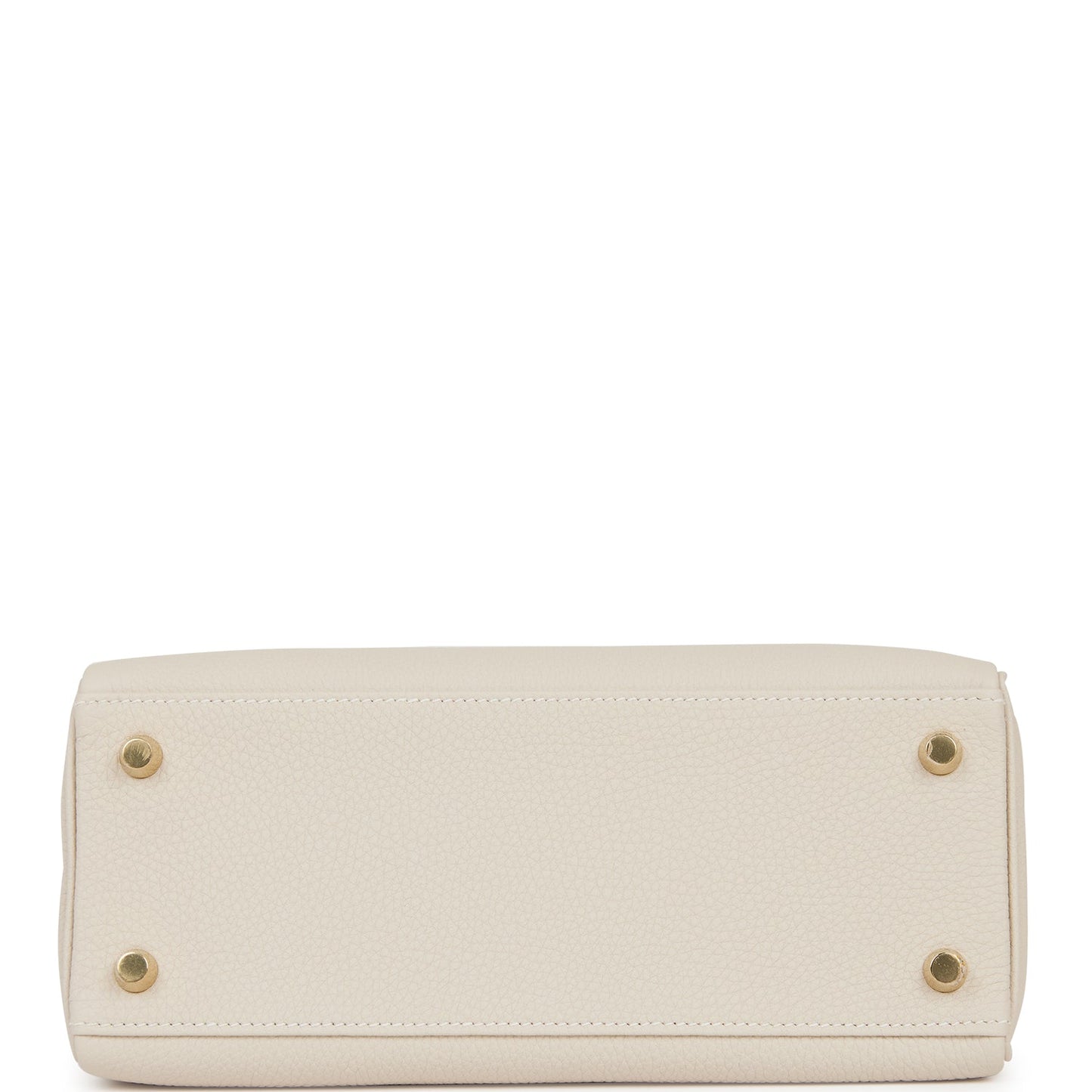Hermes Kelly 25 Retourne Craie Togo Gold Hardware