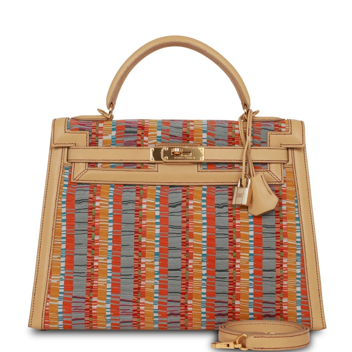 Hermes Kelly 32 Sellier Vibrato Sable Chamonix Gold Hardware