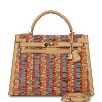 Hermes Kelly 32 Sellier Vibrato Sable Chamonix Gold Hardware