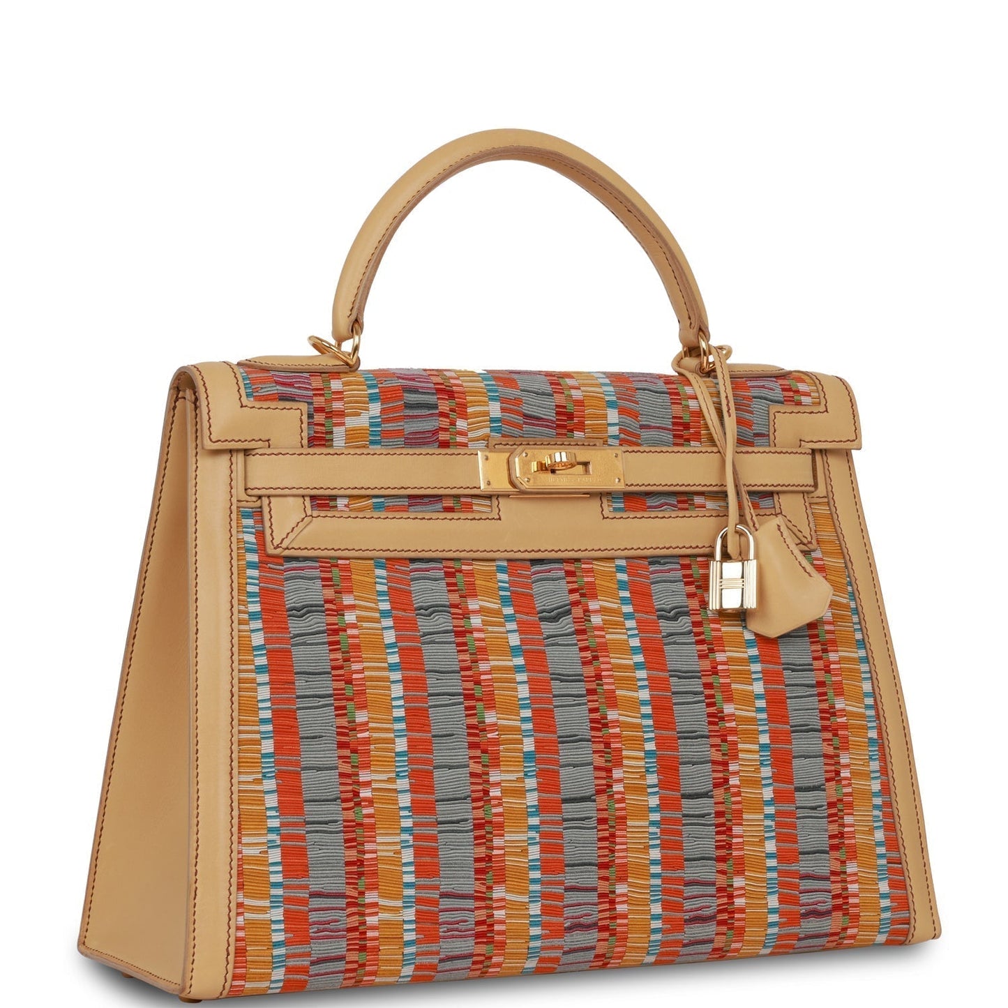 Hermes Kelly 32 Sellier Vibrato Sable Chamonix Gold Hardware