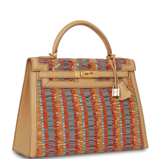 Hermes Kelly 32 Sellier Vibrato Sable Chamonix Gold Hardware
