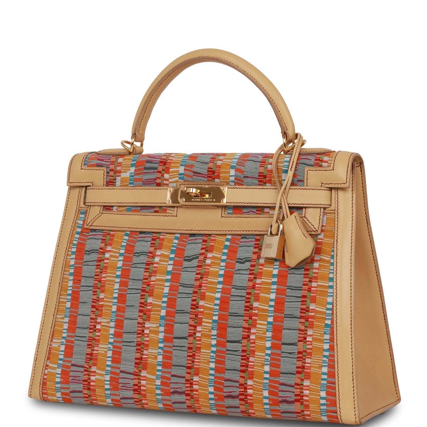 Hermes Kelly 32 Sellier Vibrato Sable Chamonix Gold Hardware