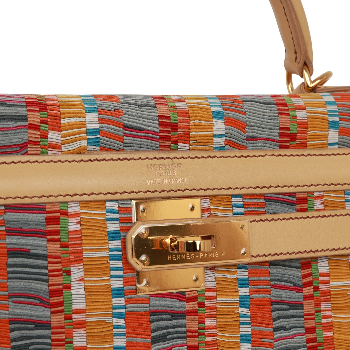 Hermes Kelly 32 Sellier Vibrato Sable Chamonix Gold Hardware