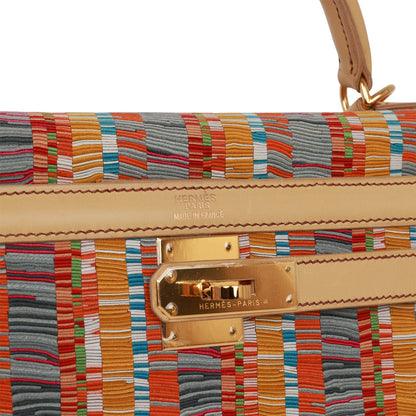 Hermes Kelly 32 Sellier Vibrato Sable Chamonix Gold Hardware