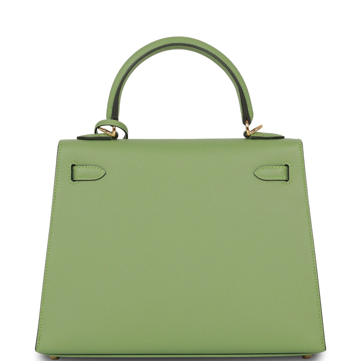 Hermes Kelly 25 Sellier Vert Criquet Epsom Gold Hardware