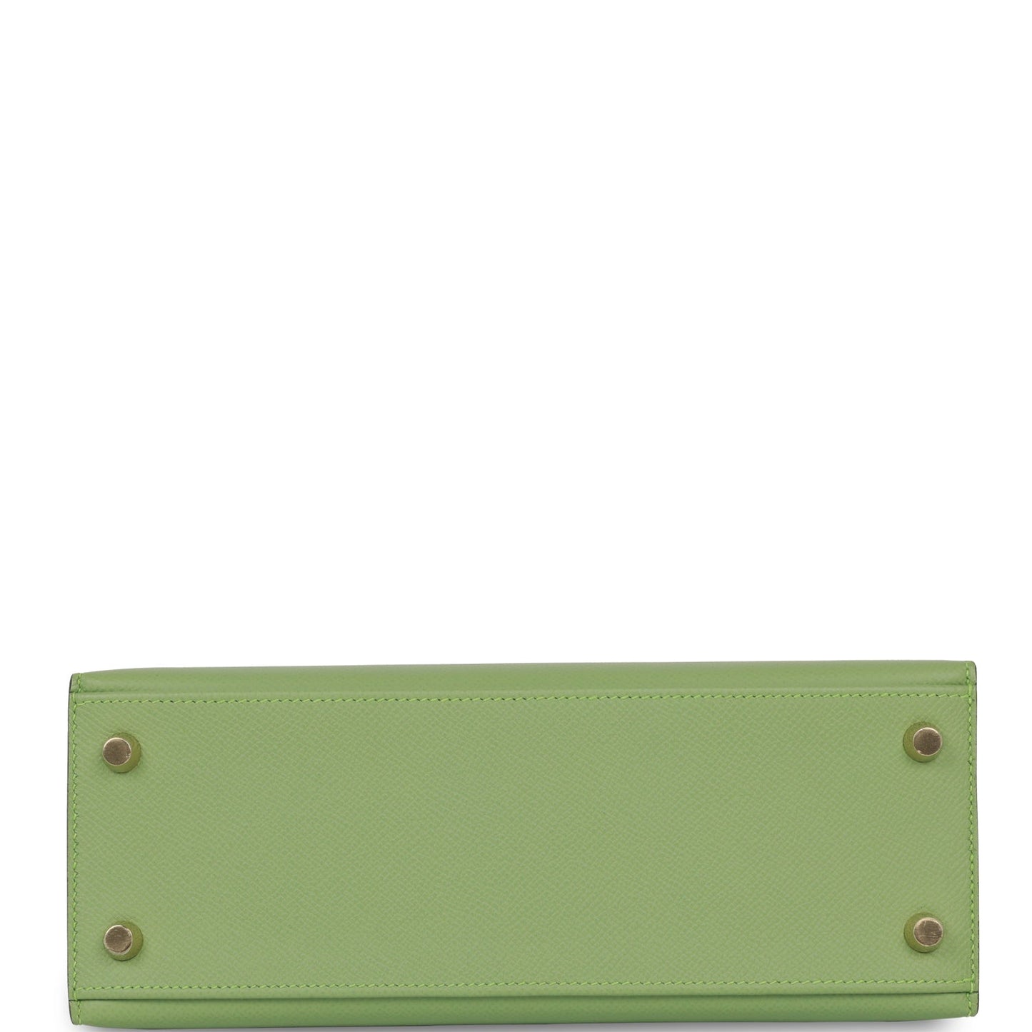 Hermes Kelly 25 Sellier Vert Criquet Epsom Gold Hardware