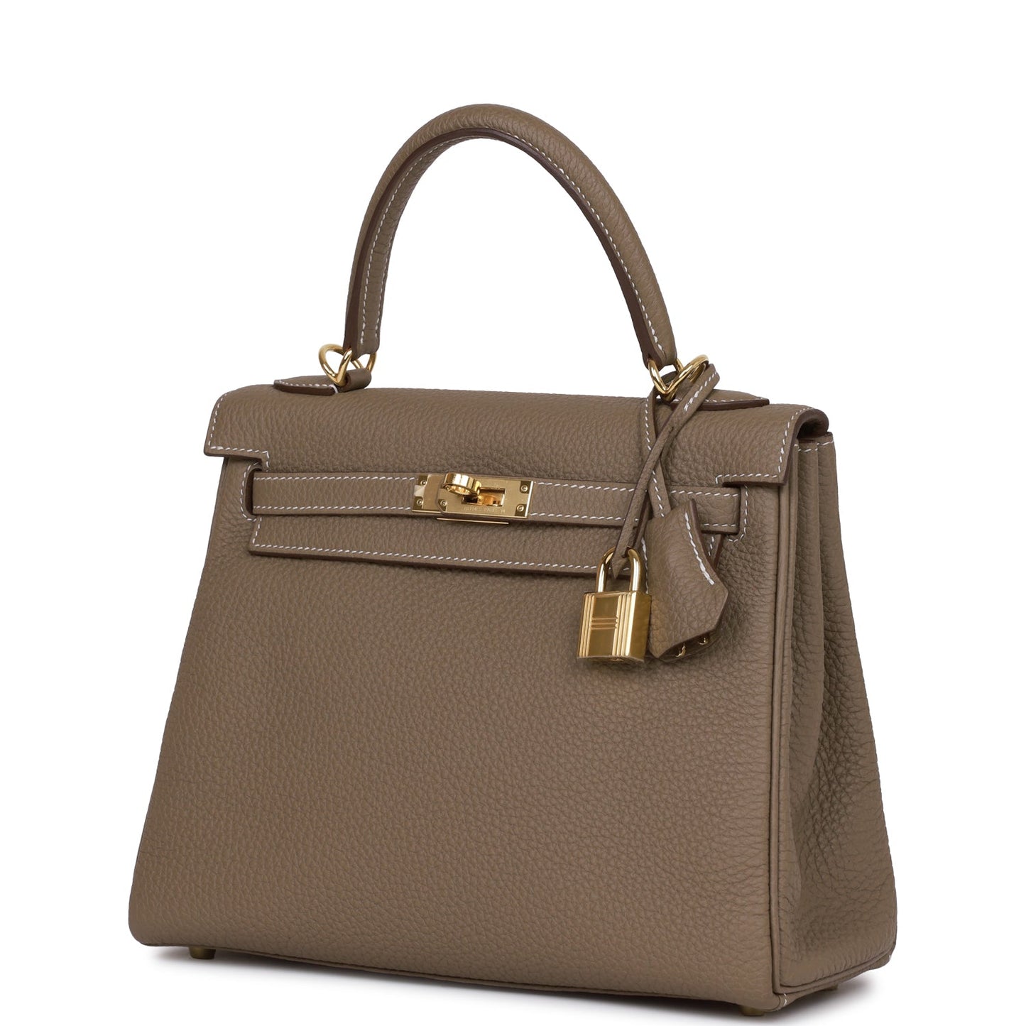Hermes Kelly 25 Retourne Etoupe Togo Gold Hardware