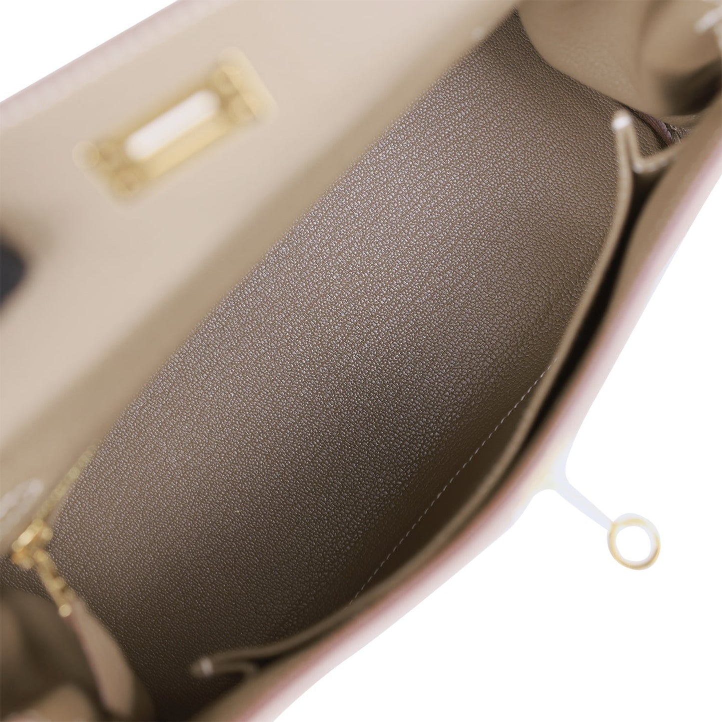 Hermes Kelly 25 Retourne Etoupe Togo Gold Hardware