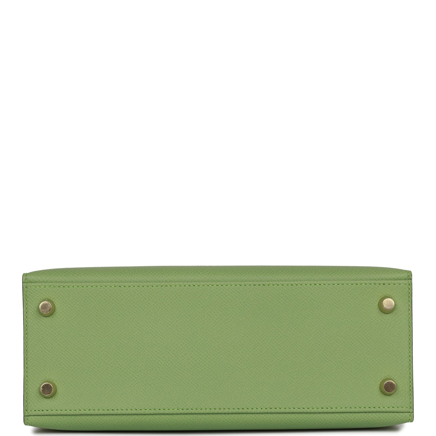 Hermes Kelly 25 Sellier Vert Criquet Epsom Gold Hardware