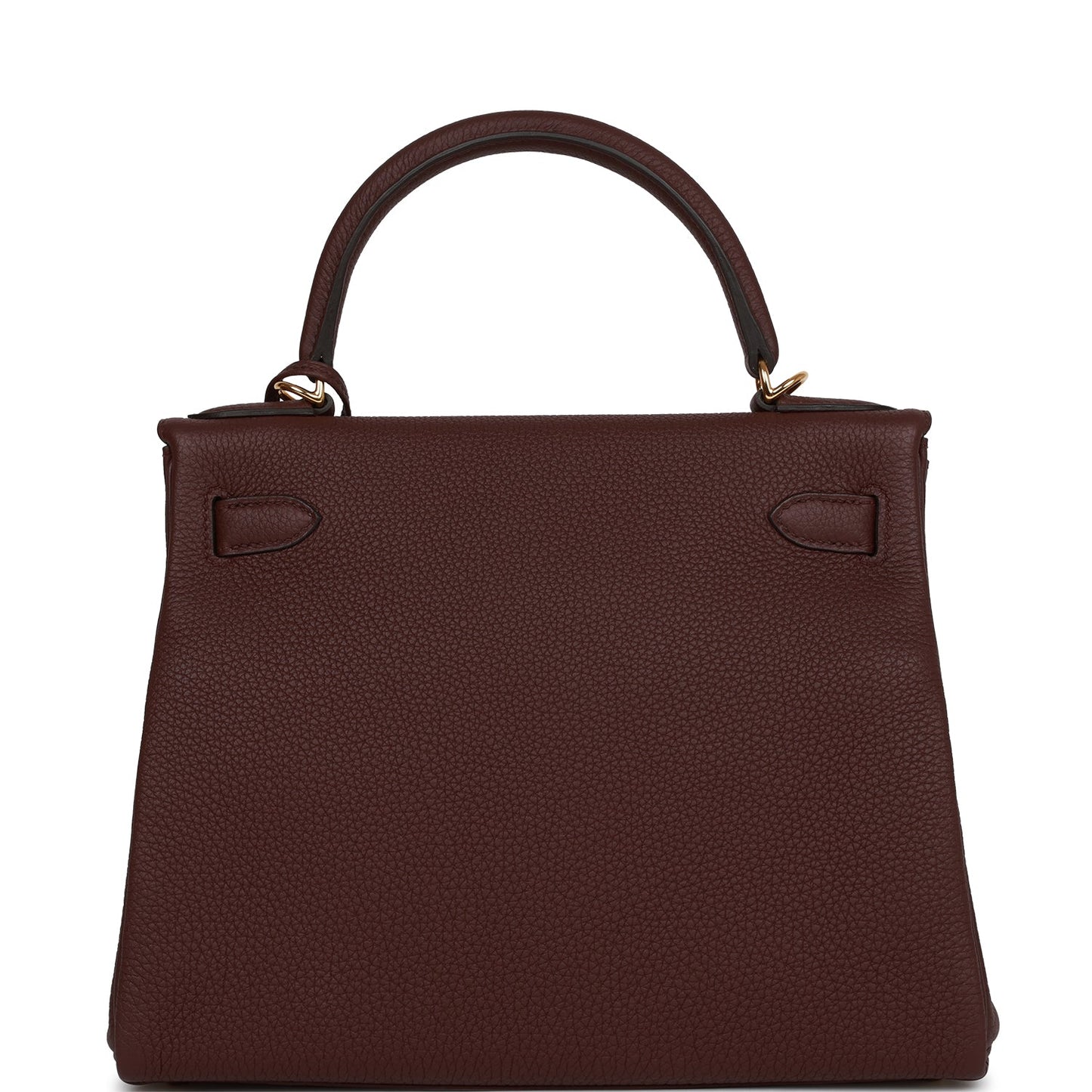 Hermes Kelly 28 Retourne Bordeaux Togo Gold Hardware