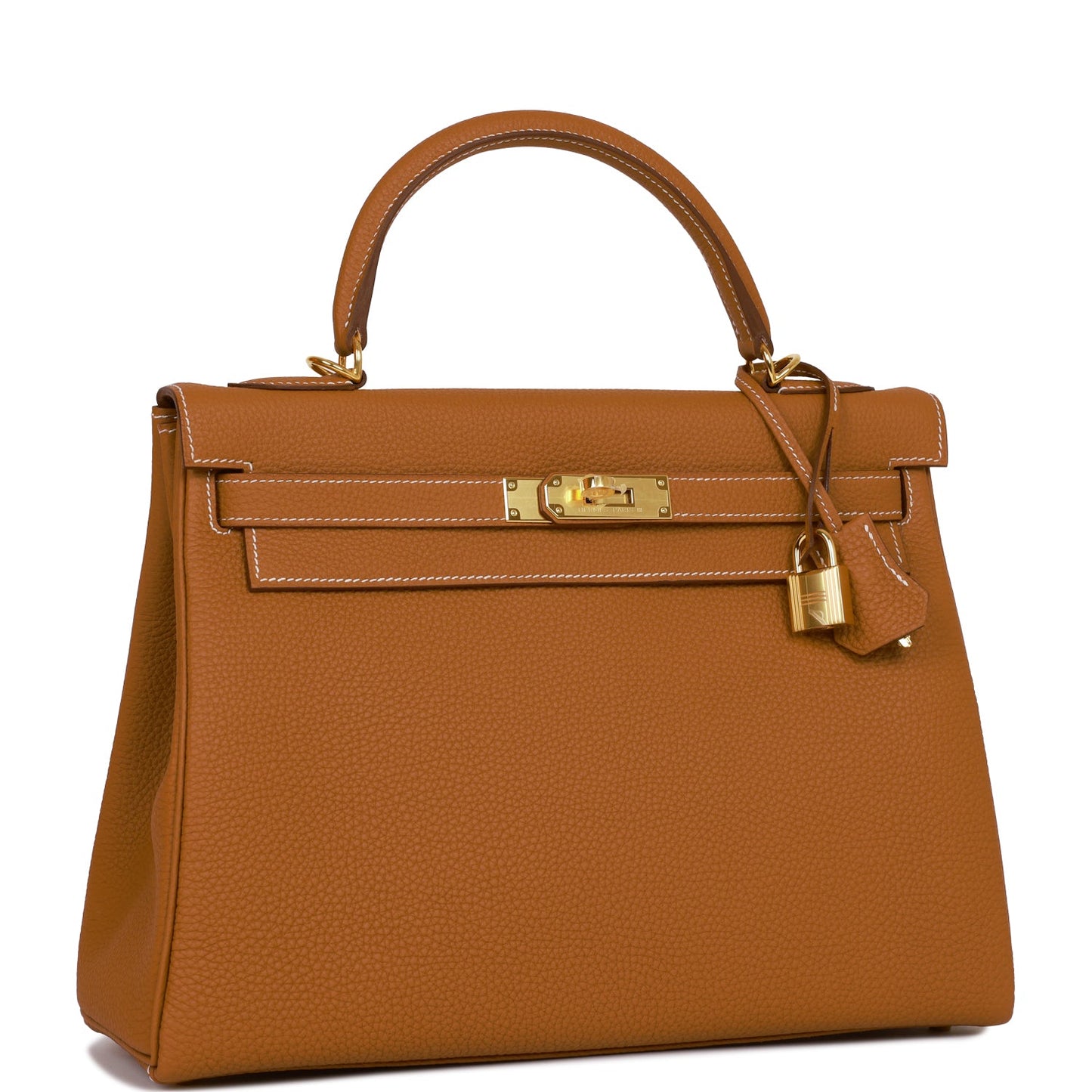 Hermes Kelly 32 Retourne Gold Togo Gold Hardware