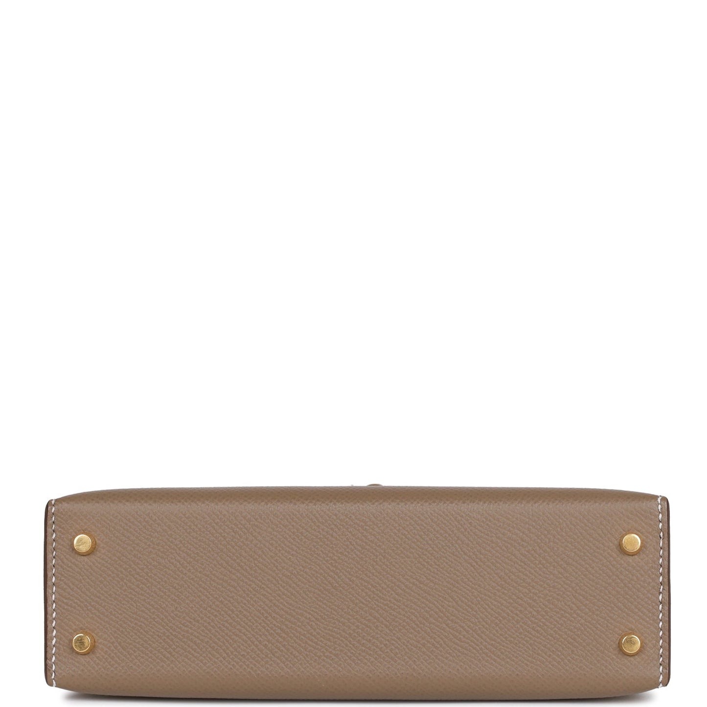 Hermes Kelly 20 Sellier Etoupe Epsom Gold Hardware