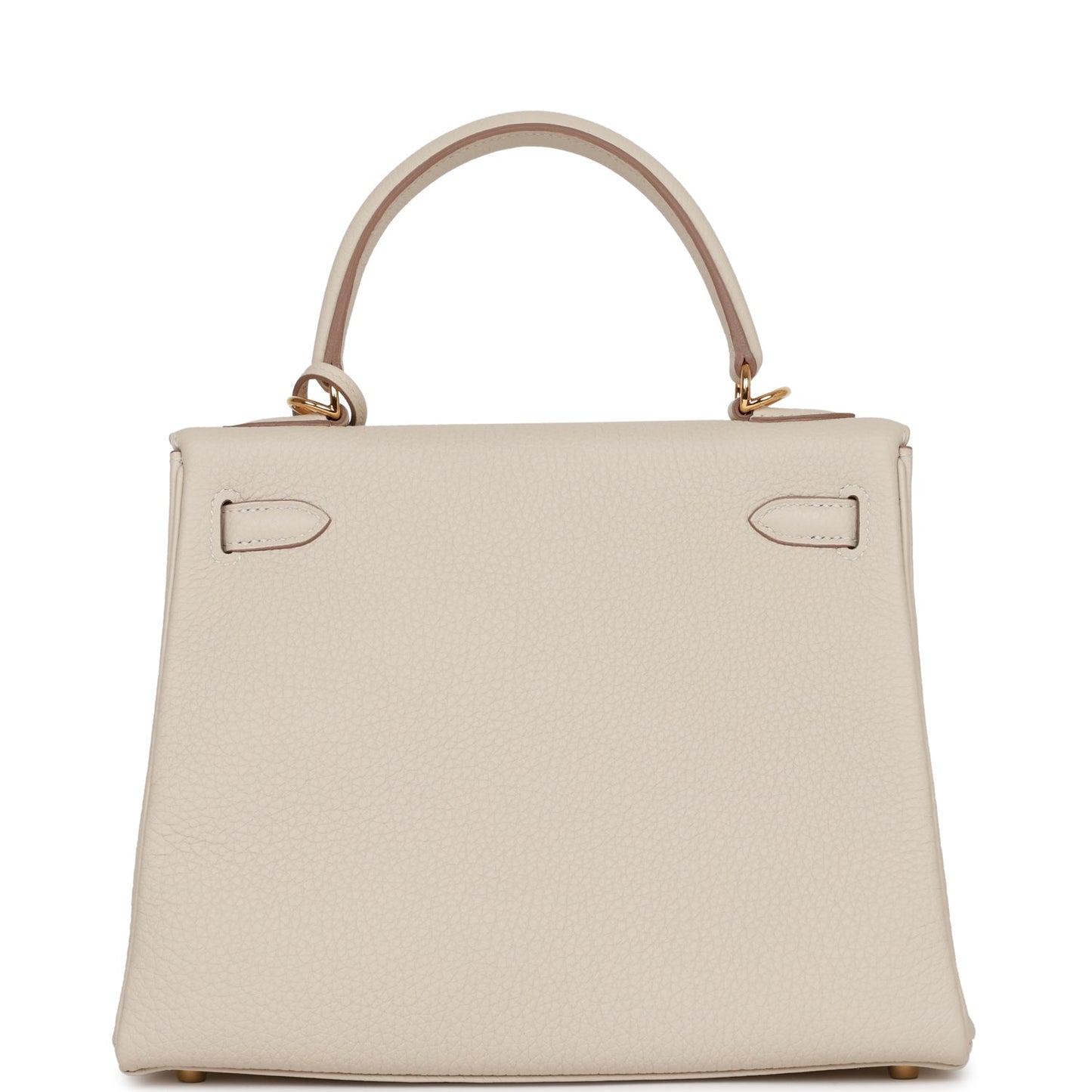 Hermes Kelly 25 Retourne Craie Togo Gold Hardware