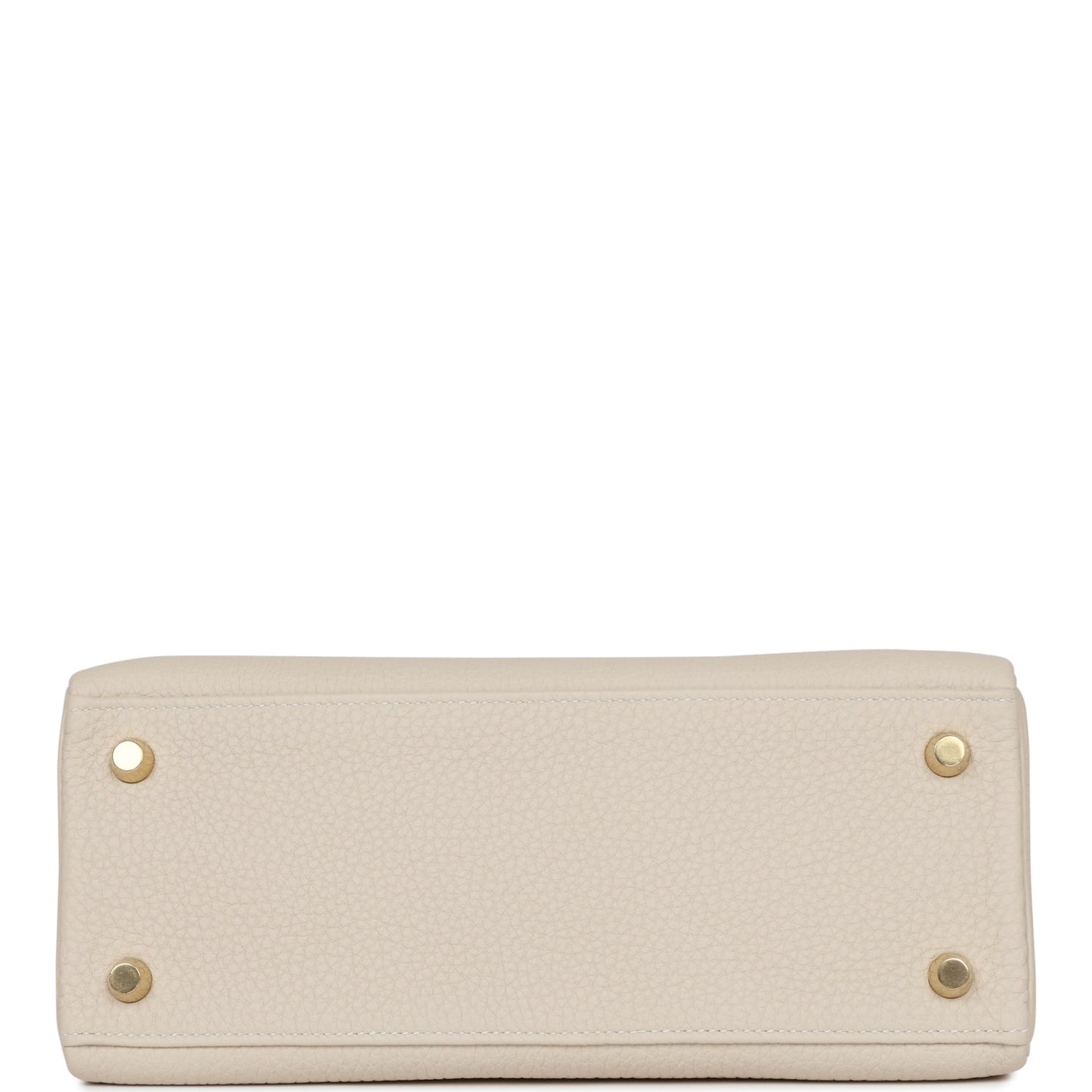Hermes Kelly 25 Retourne Craie Togo Gold Hardware