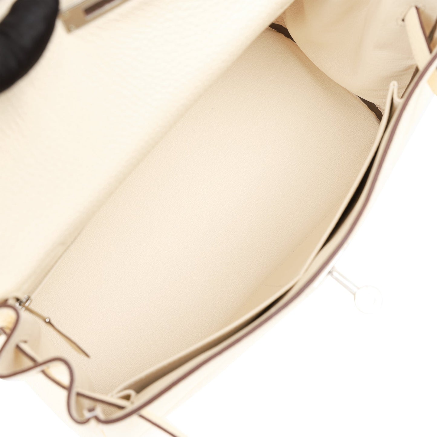 Hermes Kelly 28 Retourne Nata Clemence Palladium Hardware