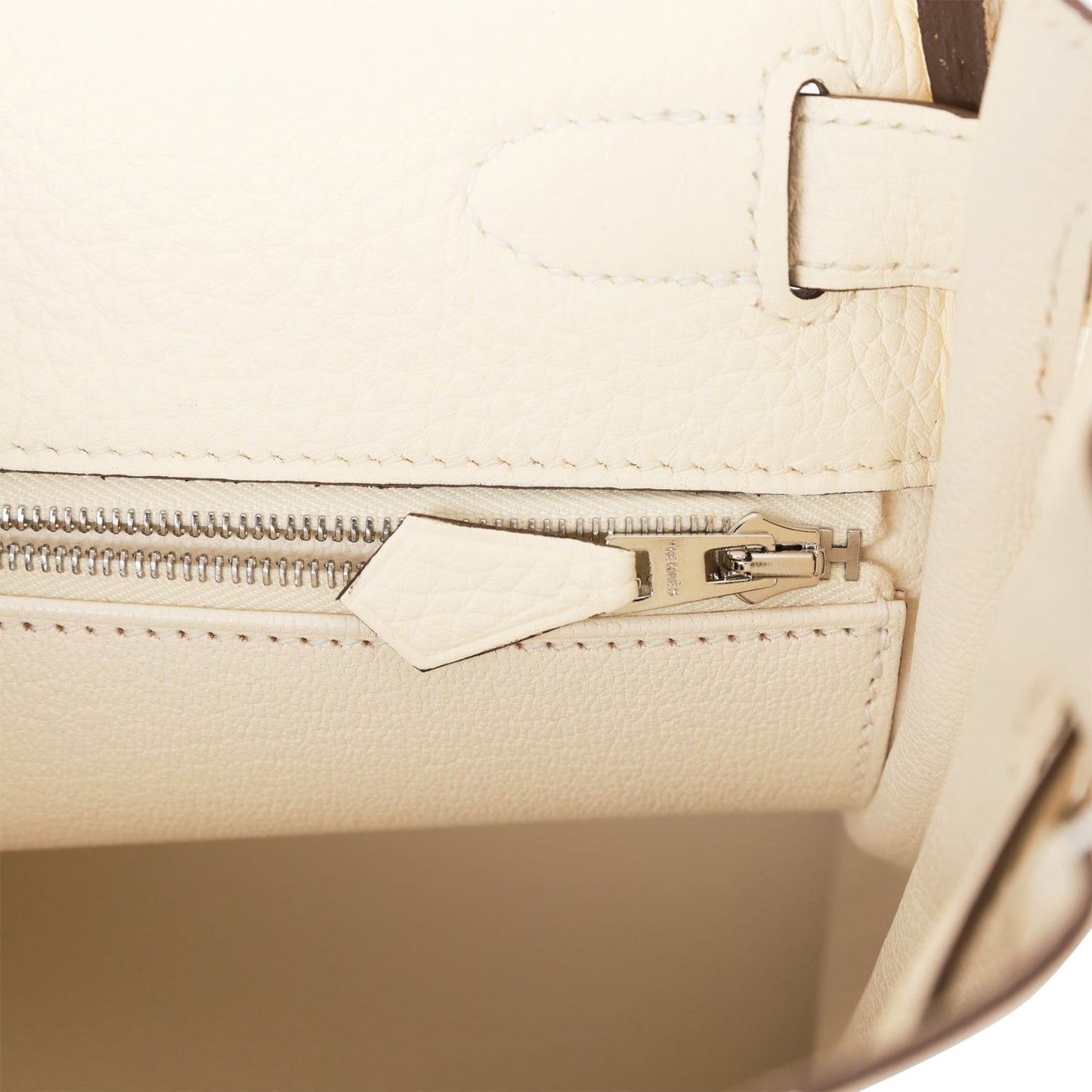 Hermes Kelly 28 Retourne Nata Clemence Palladium Hardware