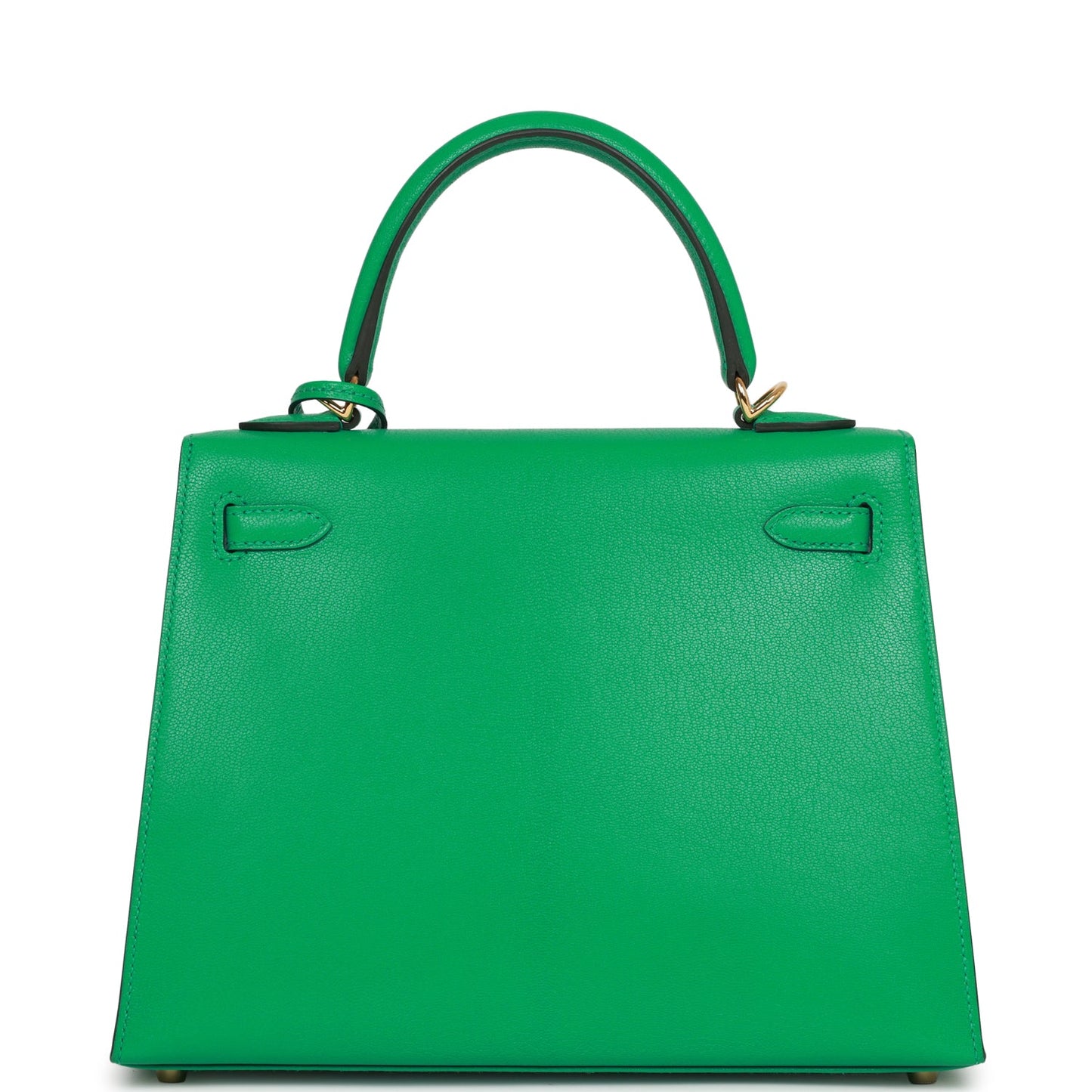 Hermes Kelly 25 Sellier Menthe Chevre Gold Hardware