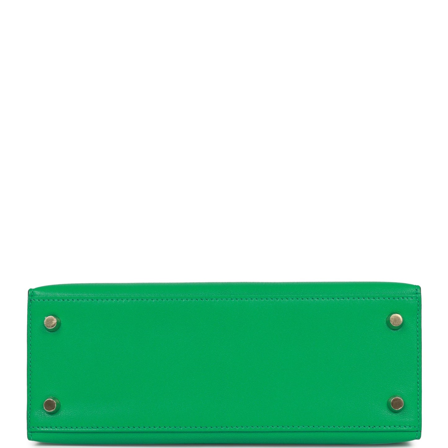 Hermes Kelly 25 Sellier Menthe Chevre Gold Hardware