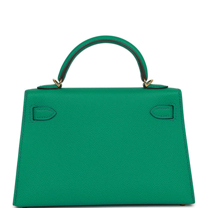 Hermes Kelly 20 Sellier Vert Jade Epsom Gold Hardware Payment 4