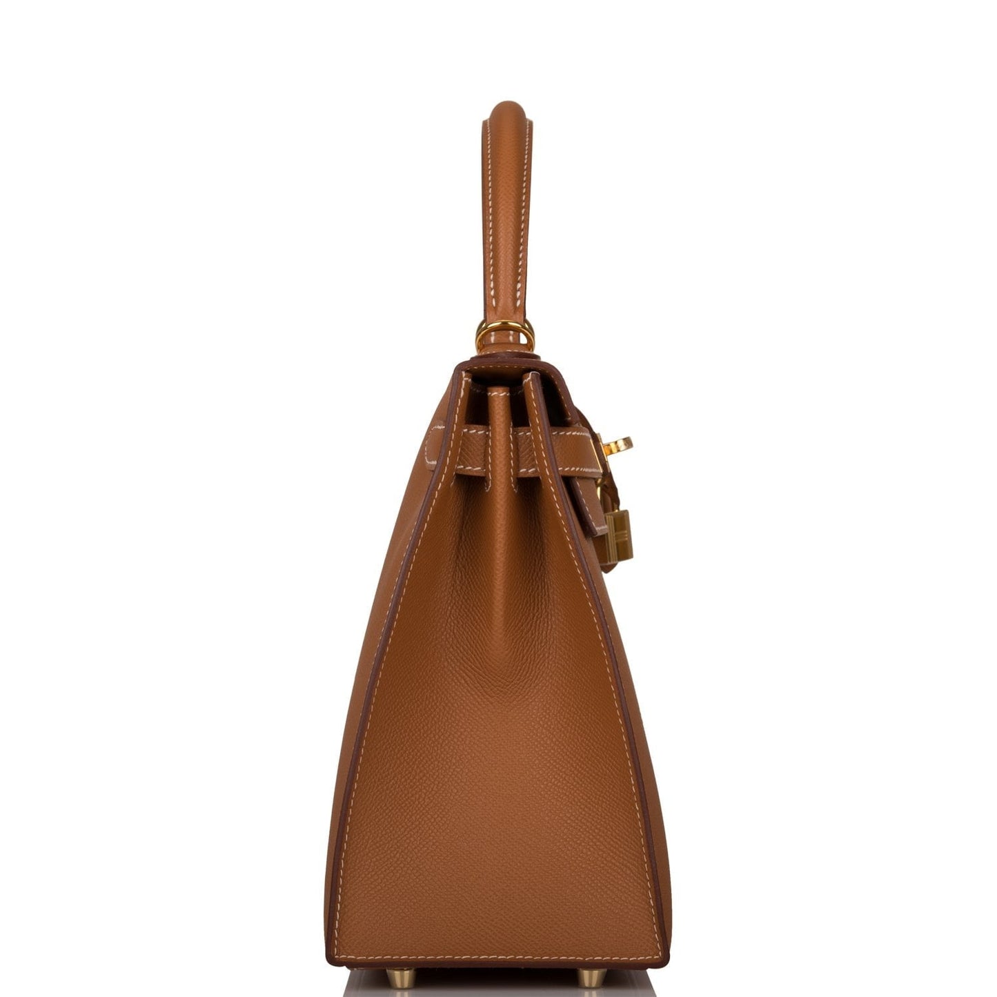 Hermes Kelly 28 Sellier Gold Epsom Gold Hardware