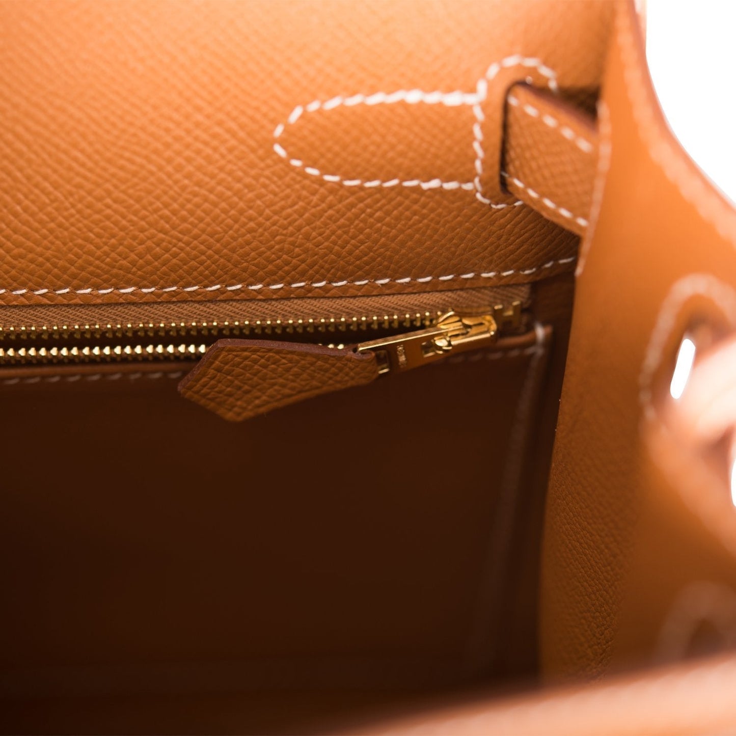Hermes Kelly 28 Sellier Gold Epsom Gold Hardware