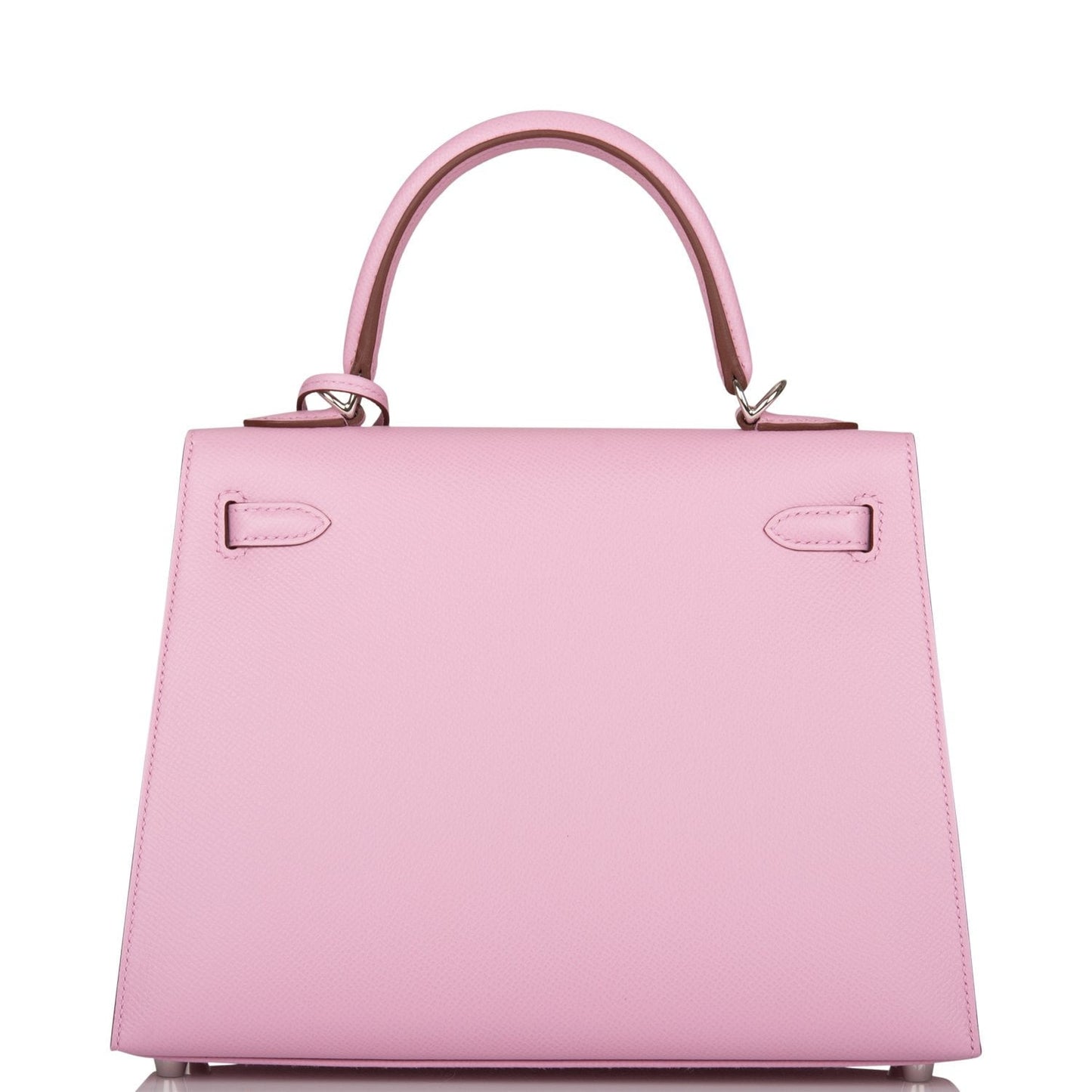 Hermes Kelly 25 Sellier Mauve Sylvestre Epsom Palladium Hardware