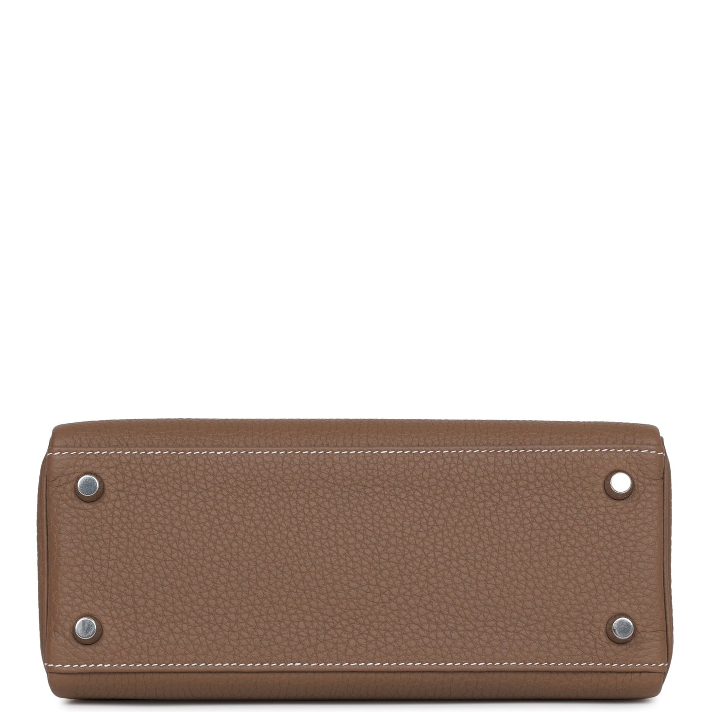 Hermes Kelly 25 Retourne Etoupe Togo Palladium Hardware