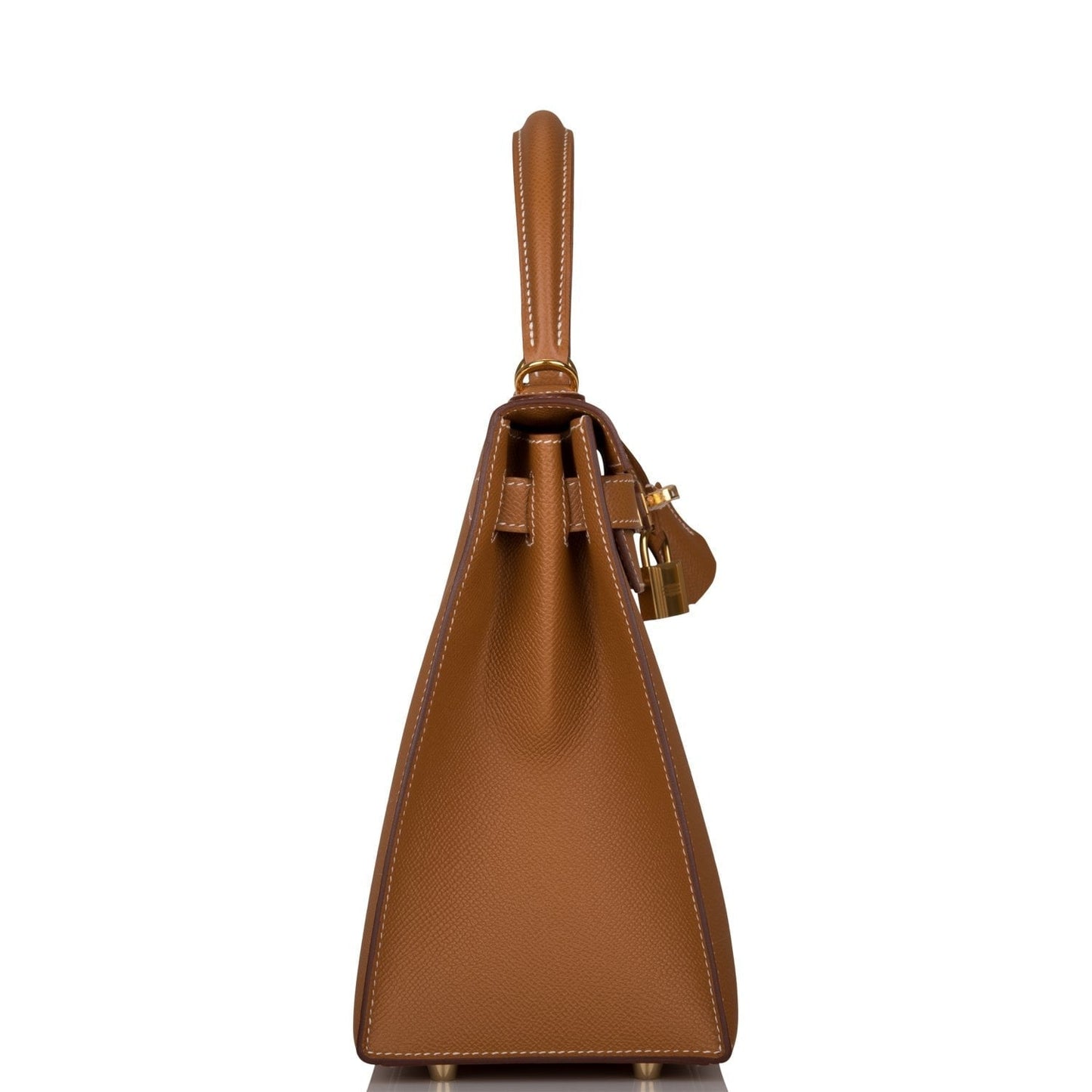 Hermes Kelly 28 Sellier Gold Epsom Gold Hardware
