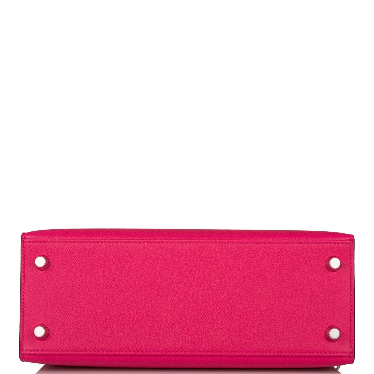 Hermes Kelly 25 Sellier Rose Mexico Epsom Palladium Hardware