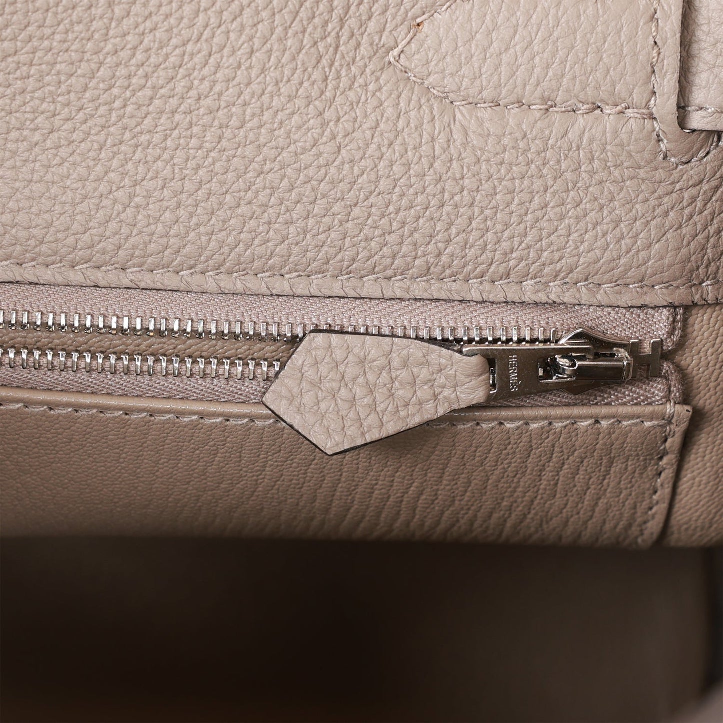 Hermes Kelly 32 Retourne Gris Asphalte Togo Palladium Hardware