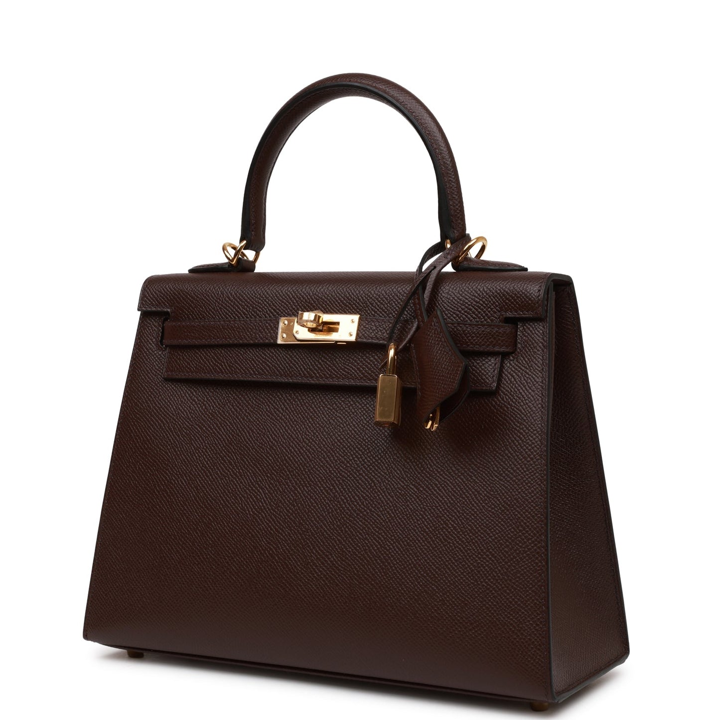 Hermes Kelly 25 Sellier Rouge Sellier Epsom Gold Hardware