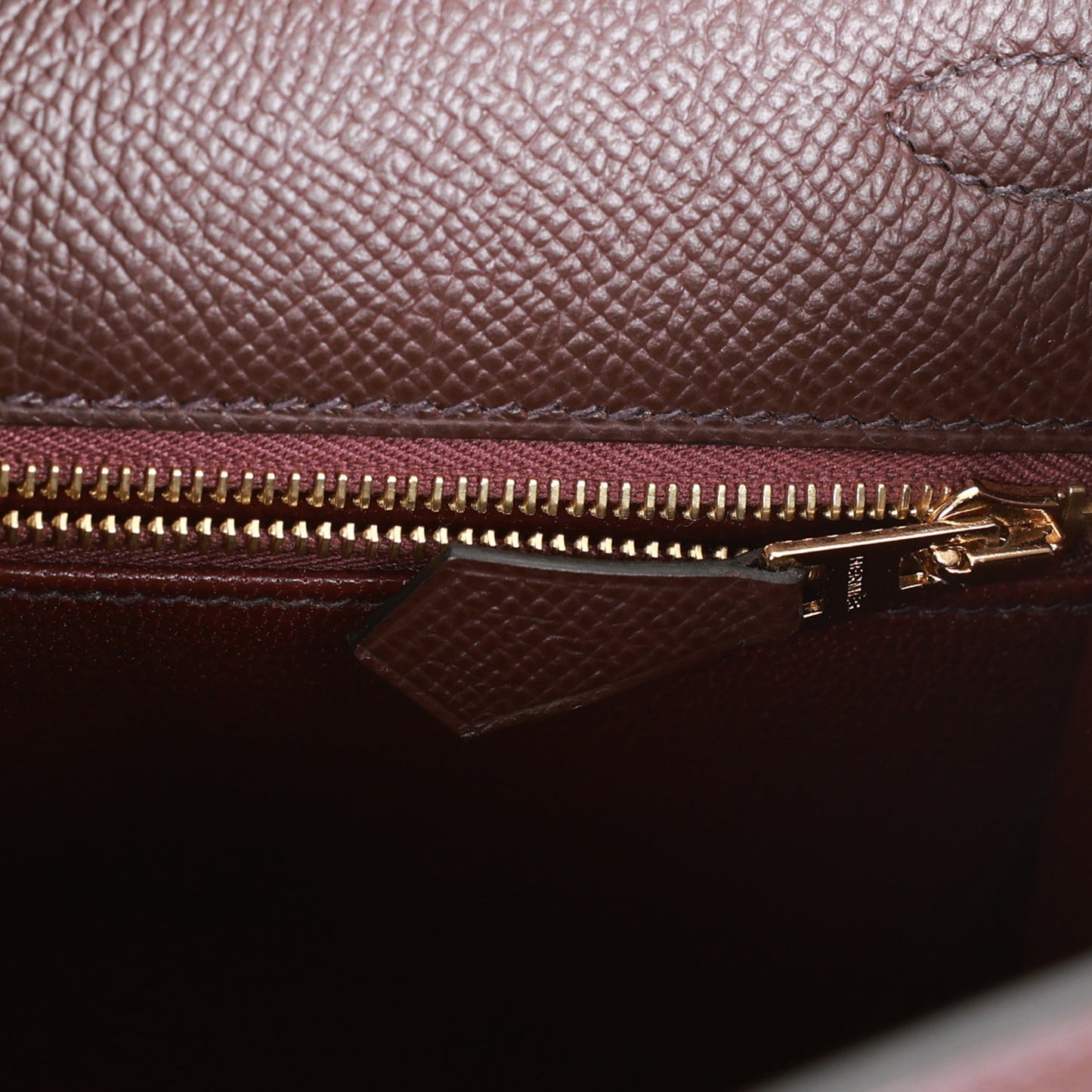 Hermes Kelly 25 Sellier Rouge Sellier Epsom Gold Hardware